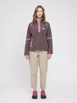 Maglione a mezza zip in pile teddy Sparrow | MAZINE