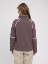 Maglione a mezza zip in pile teddy Sparrow | MAZINE