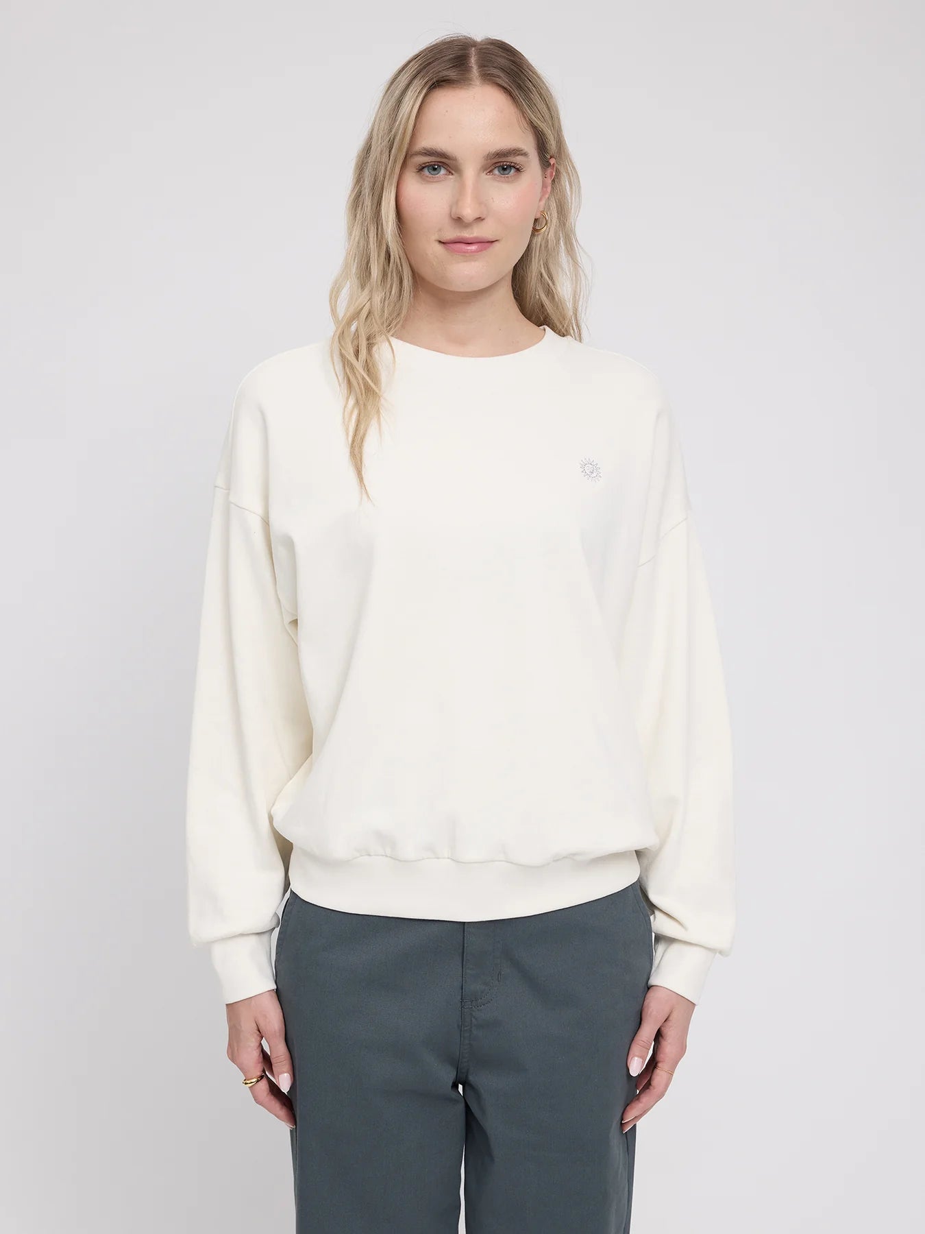 Sweatshirt Back Print OffWhite/Less Noise | MAZINE