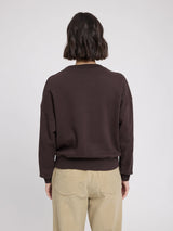 Sweatshirt Turtleneck Black Coffee Woman | MAZINE
