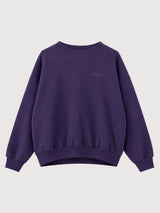 Rollkragen-Sweatshirt Dunkelviolett | MAZINE