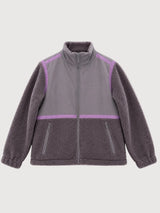 Jacket Material Mix Zip Warm Mud/Sparrow | MAZINE