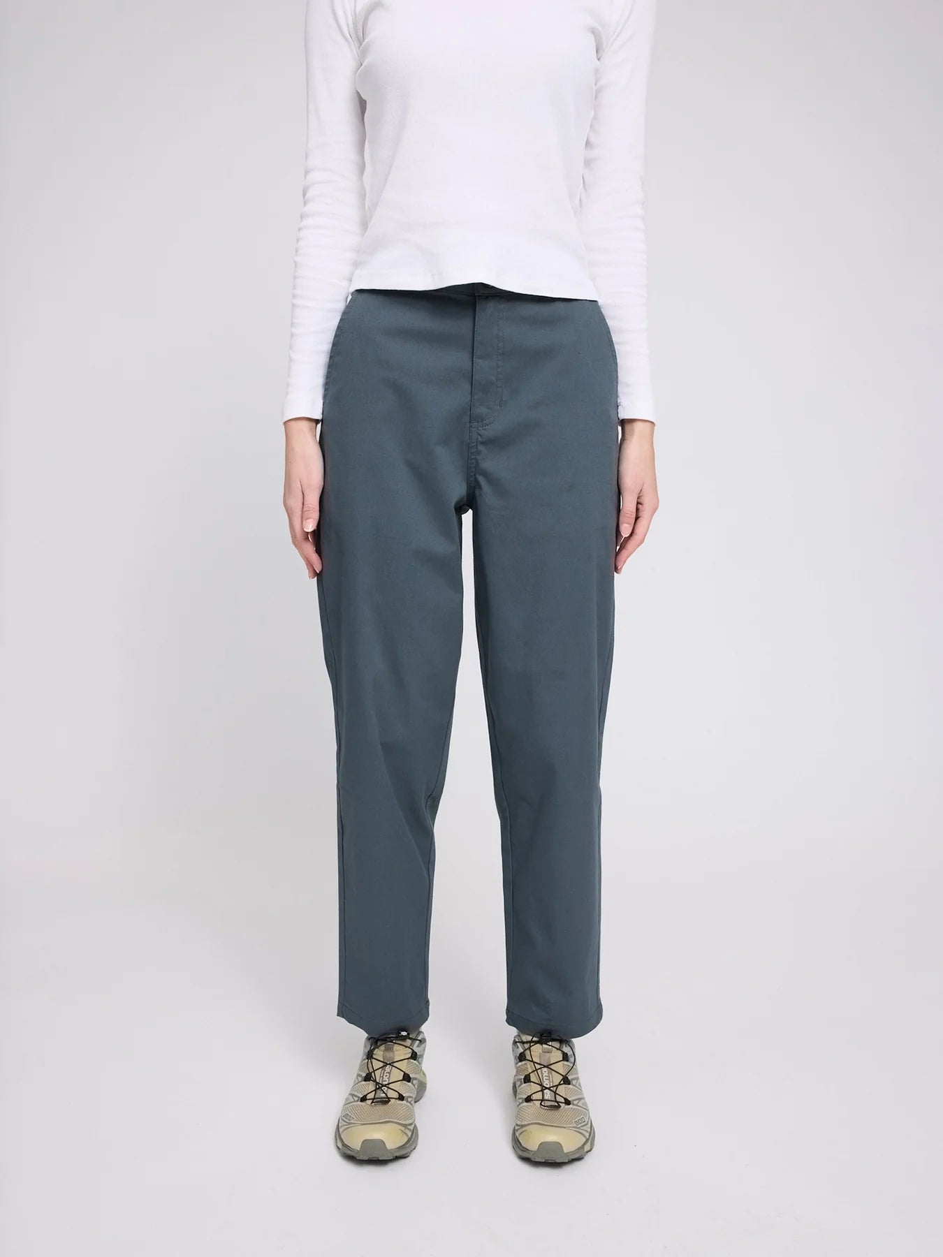 Chino Trousers Women's in Cotton | MAZINE