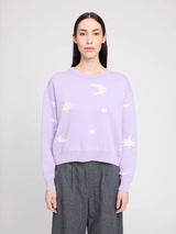 Moon Jacquard Knit Jumper | Mazine
