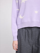 Moon Jacquard Knit Jumper | Mazine
