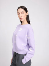 Moon Jacquard Knit Jumper | Mazine