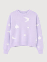Moon Jacquard Knit Jumper | Mazine