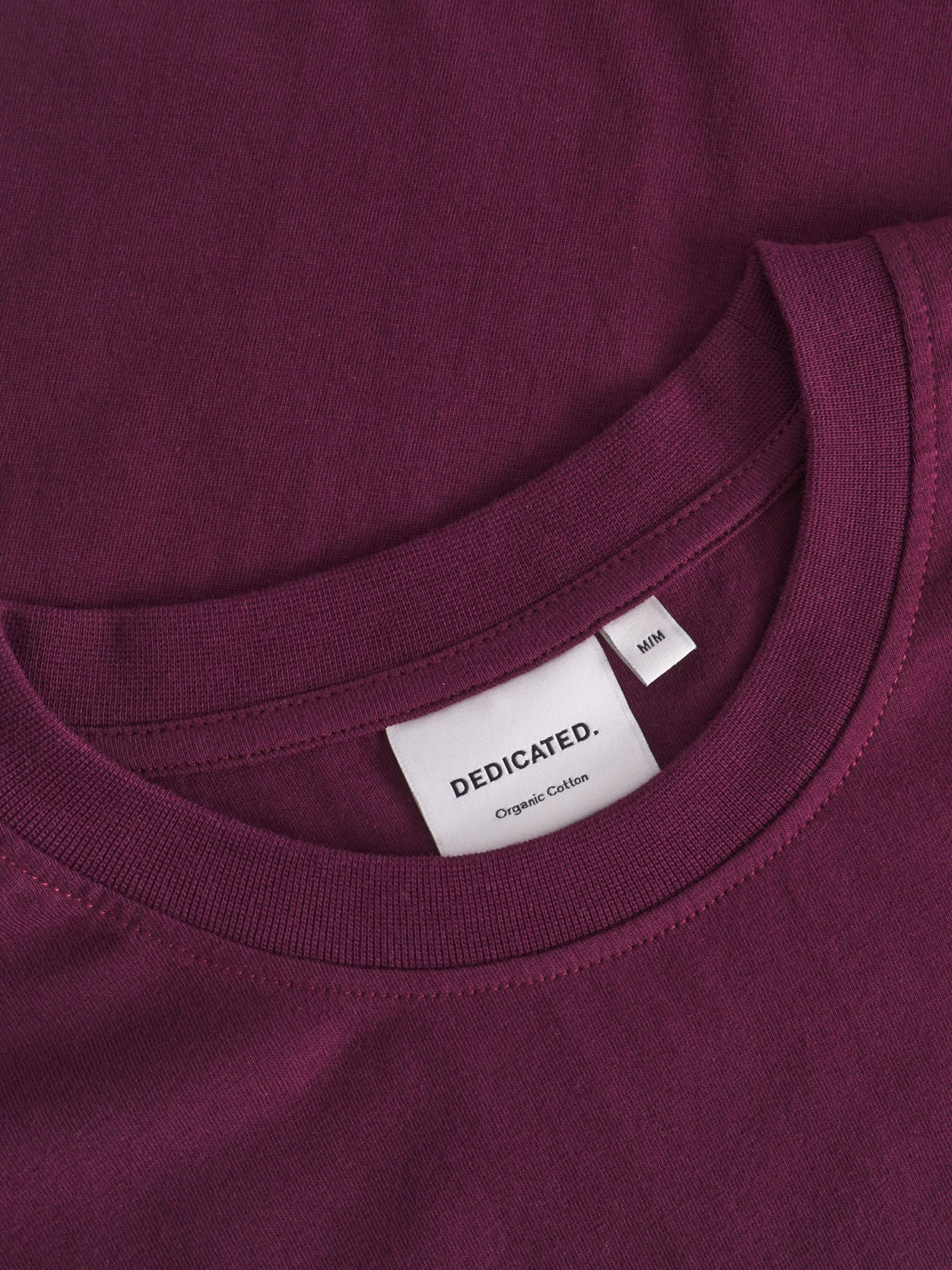 T-shirt Stockholm Base Fig Red | DEDICATED
