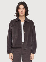 Pocket Corduroy Shirt Bottle | Mazine