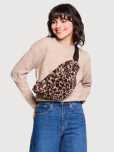 Sasha Fourrure Leopard Bag | HINDBAG