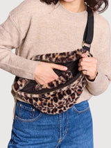 Sasha Fourrure Leopard Bag | HINDBAG