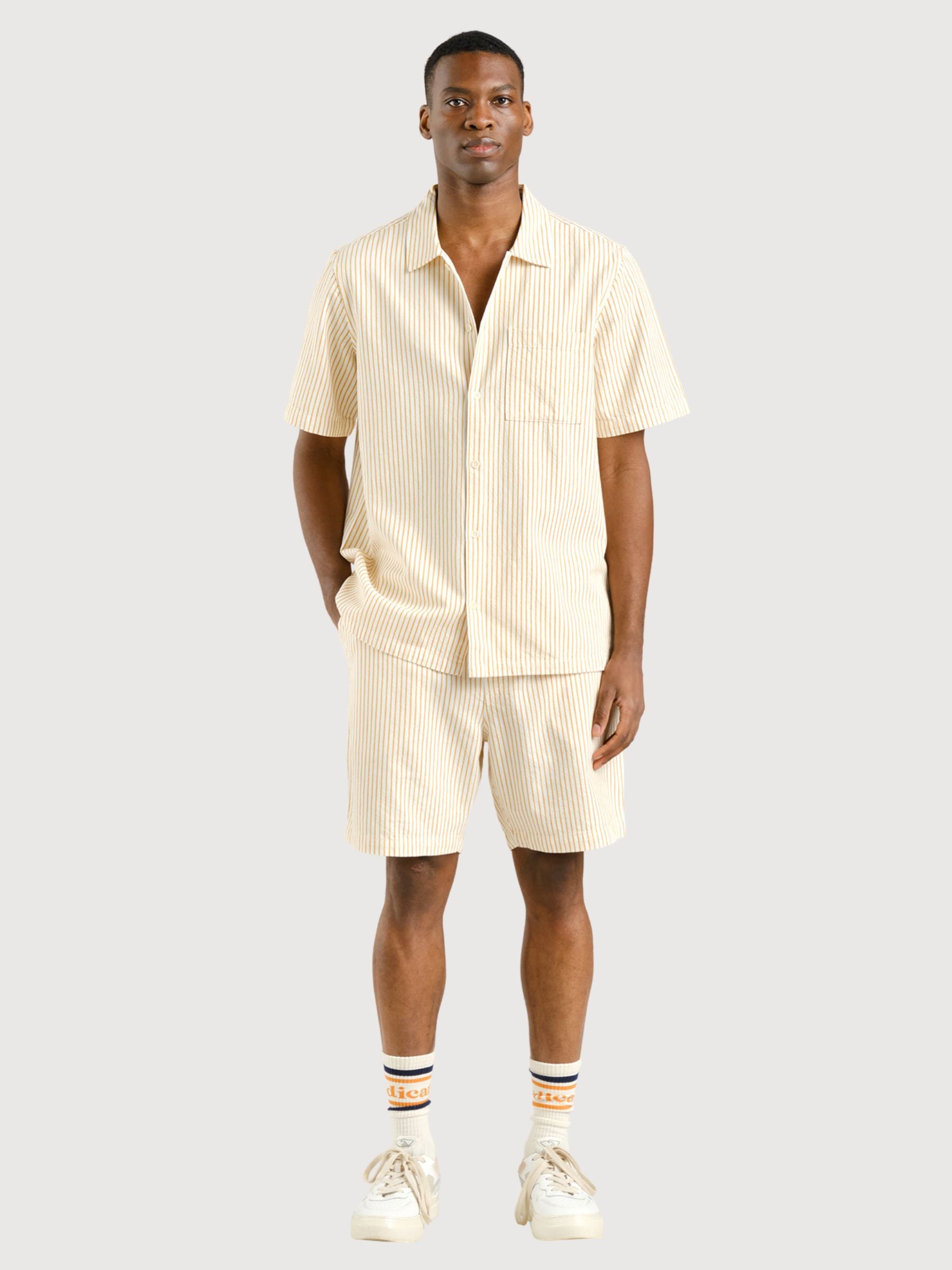 Shorts Vehle Work Giallo Uomo Cotone | Dedicated