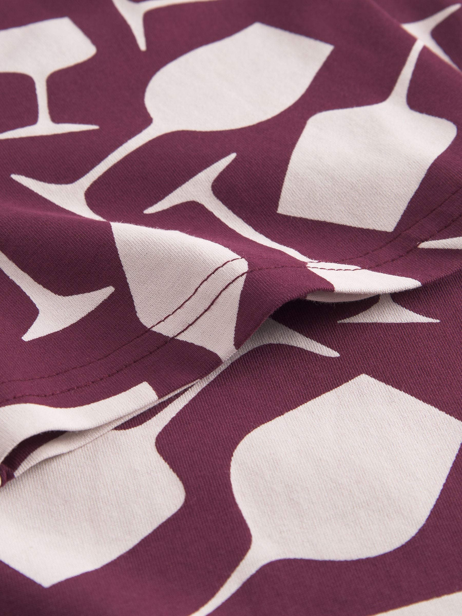 T-shirt Stockholm Stripes InsigniaBlue | Dedicated