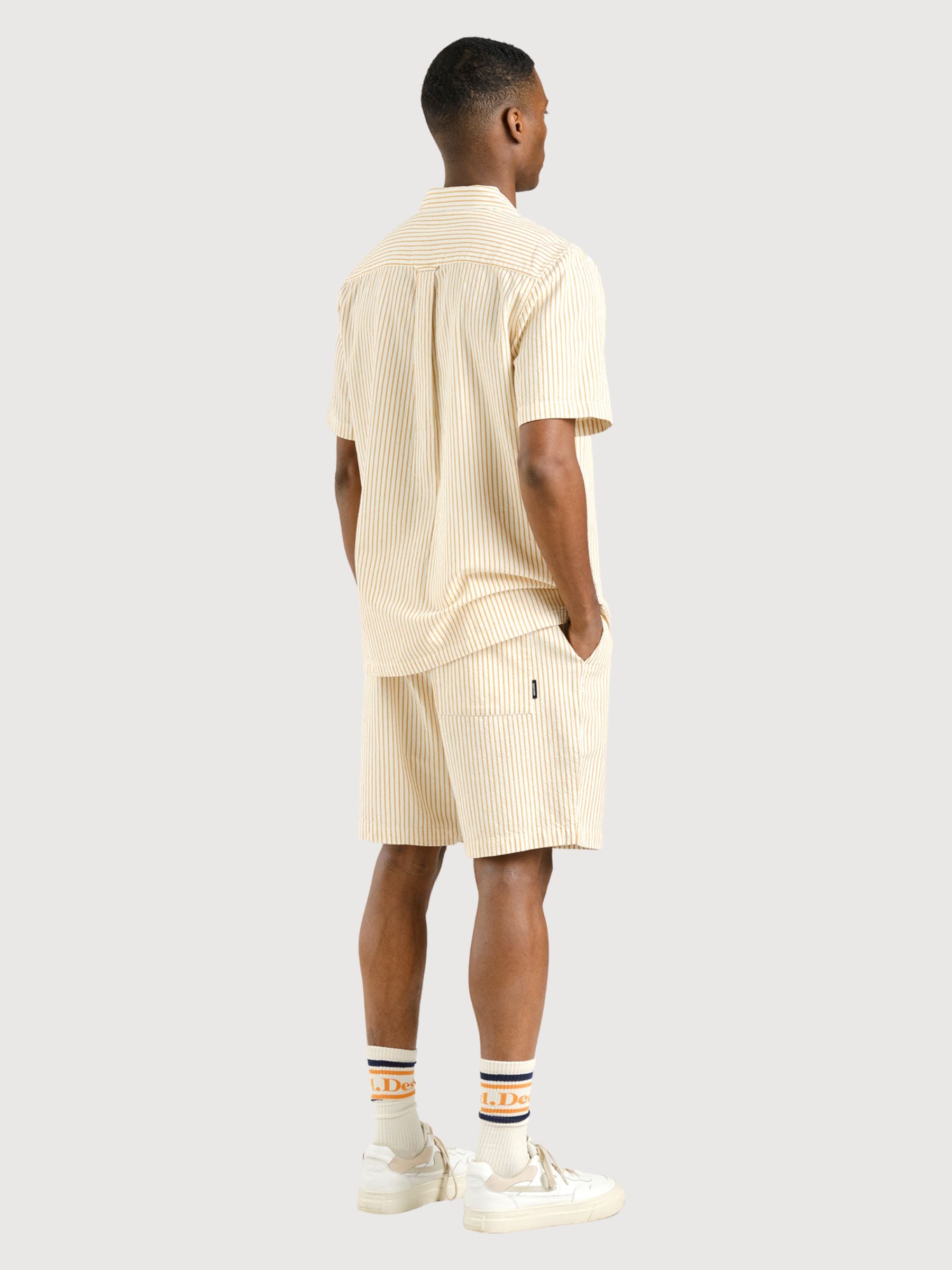 Shorts Vehle Work Giallo Uomo Cotone | Dedicated