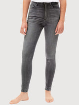 Jeans ingaa magro magro grigio in cotone organico i armadi.