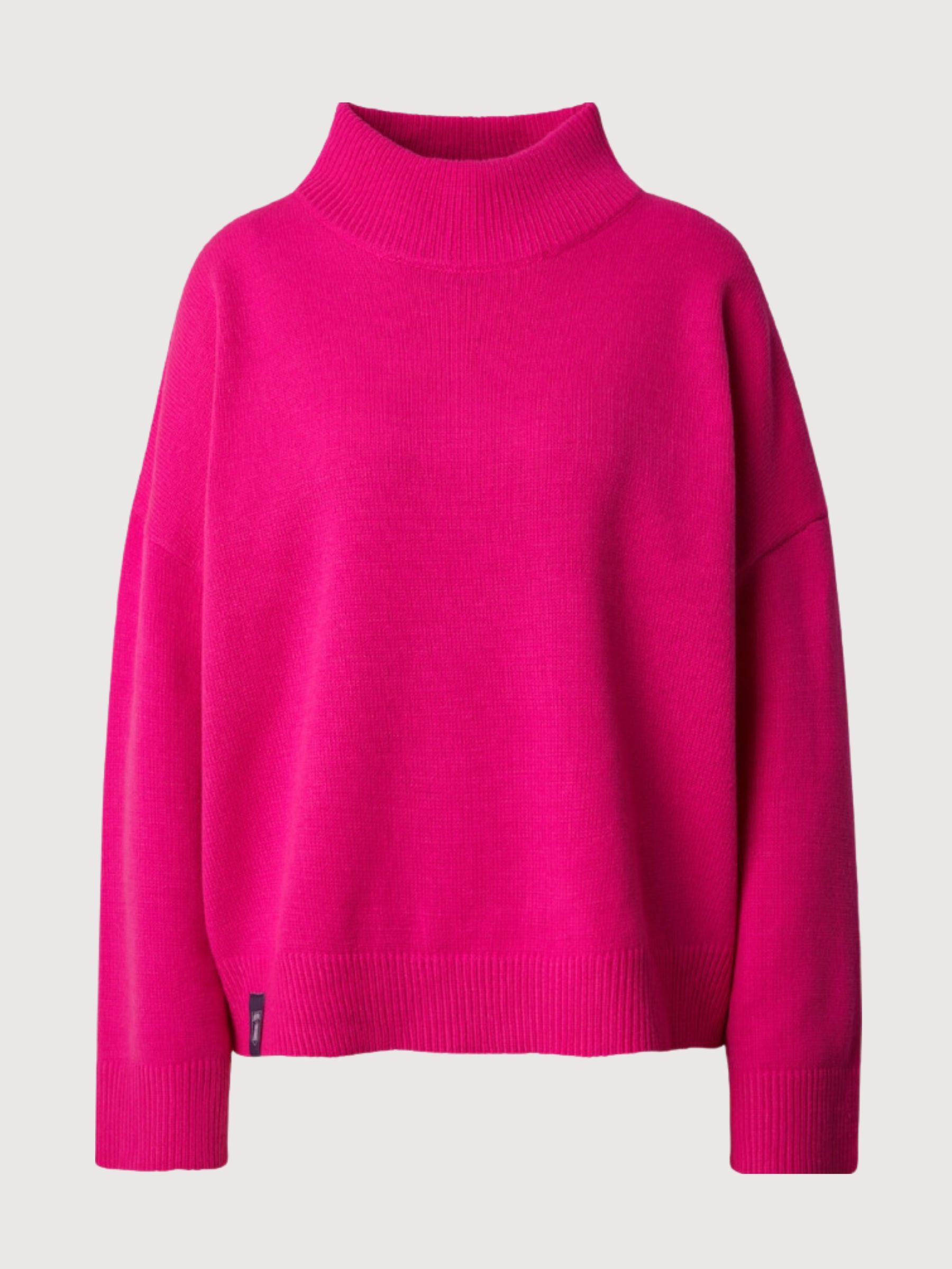 Pullover della donna rosa Kn-Basic | Derbe