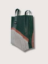 Miami Vice Shoppers Bag Green/Multicolor in usate Truck Tarps | Freitag