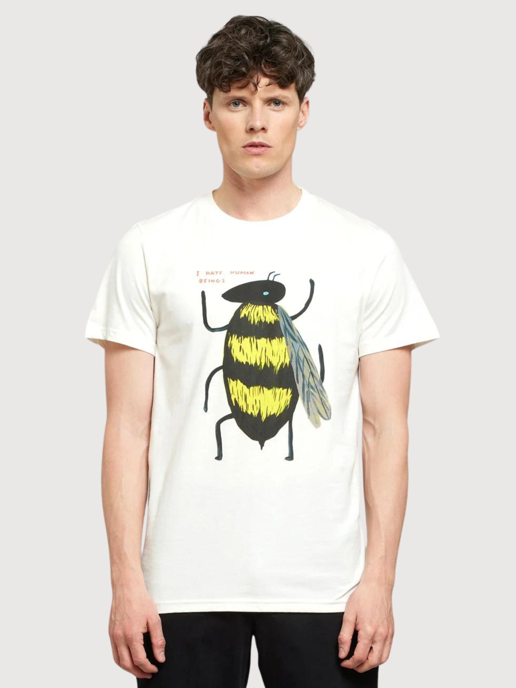 T-shirt Stoccolma Shrigley Bee Organic Cotton | Dedicated