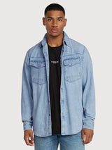 Shirt Dakota Man Sun Faded Blue | G-Star