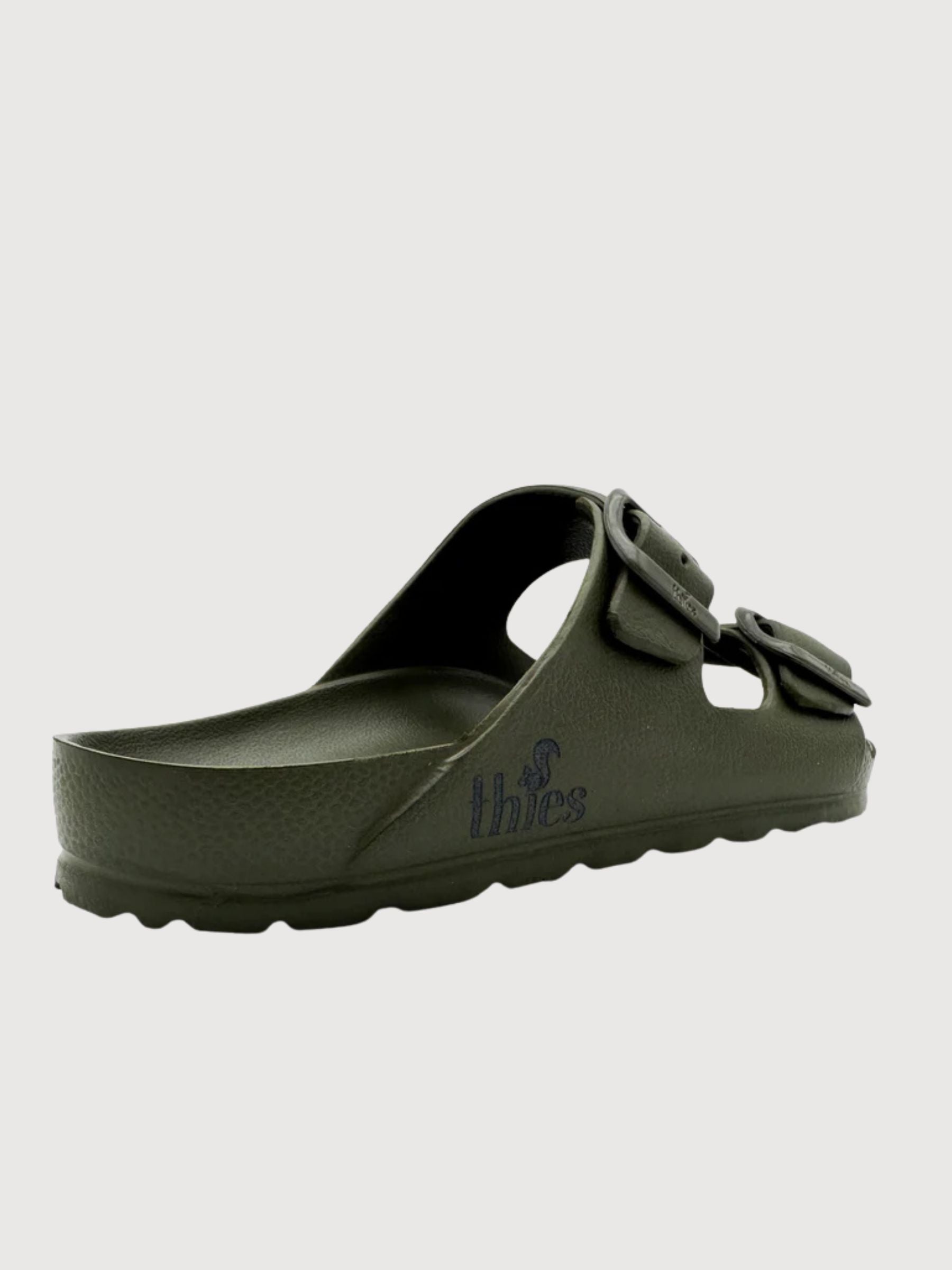 Sandal Ecofoam Vegan Olive Man | Thies