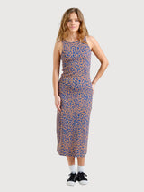 Abito a Costine Motala Leopard Marrone Chiaro | Dedicated