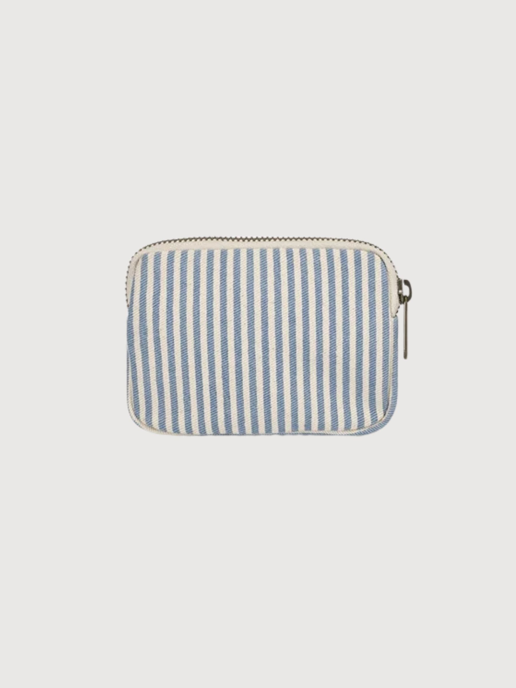Lili Porte-monnaie Rayures Bleu | HINDBAG