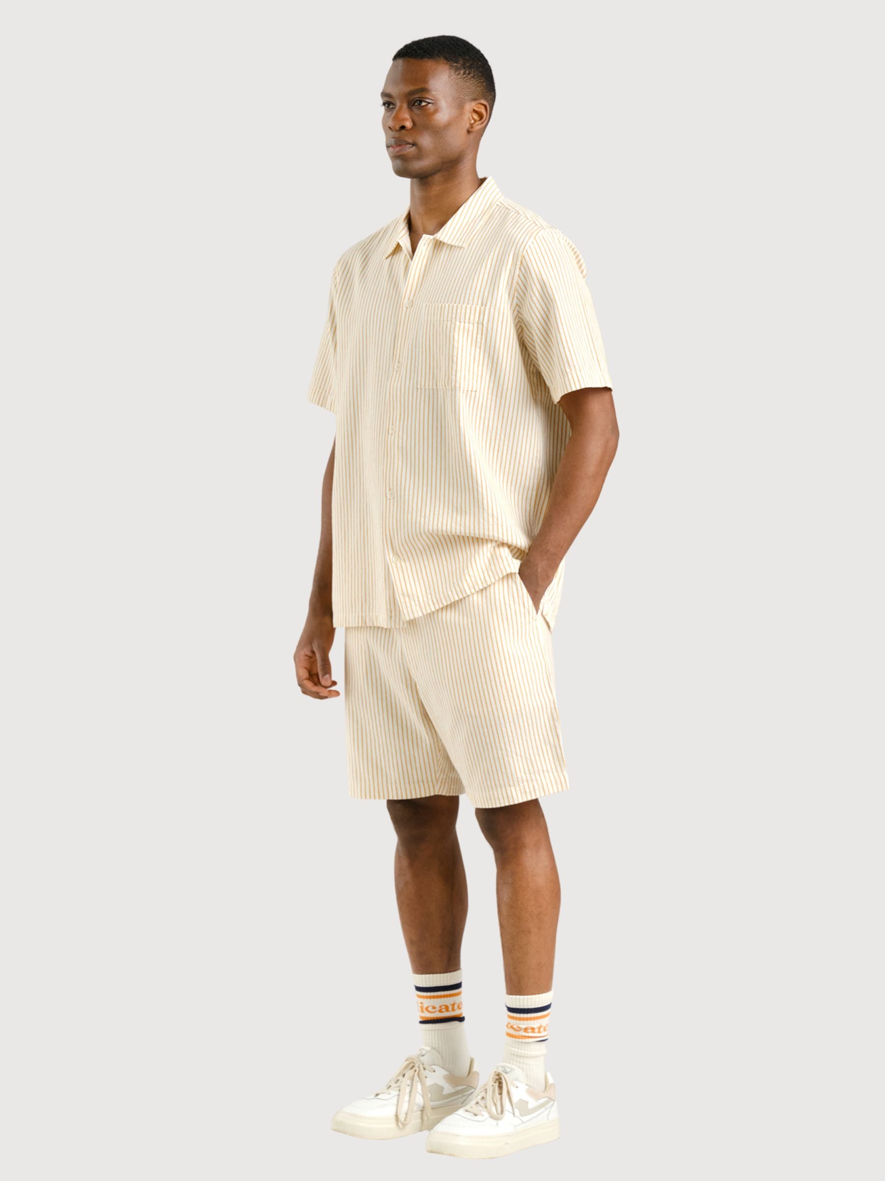 Shorts Vehle Work Giallo Uomo Cotone | Dedicated