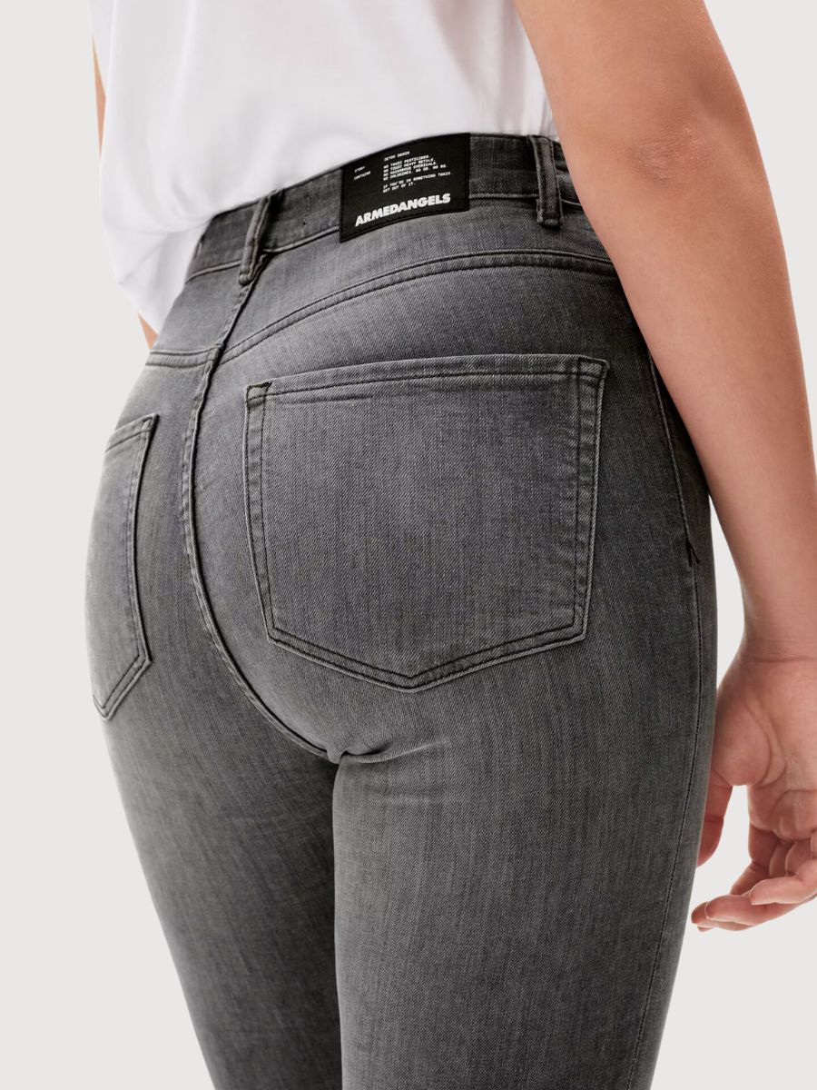 Ingaa Jeans Skinny Grau Bio Baumwolle Damen I Armedangels