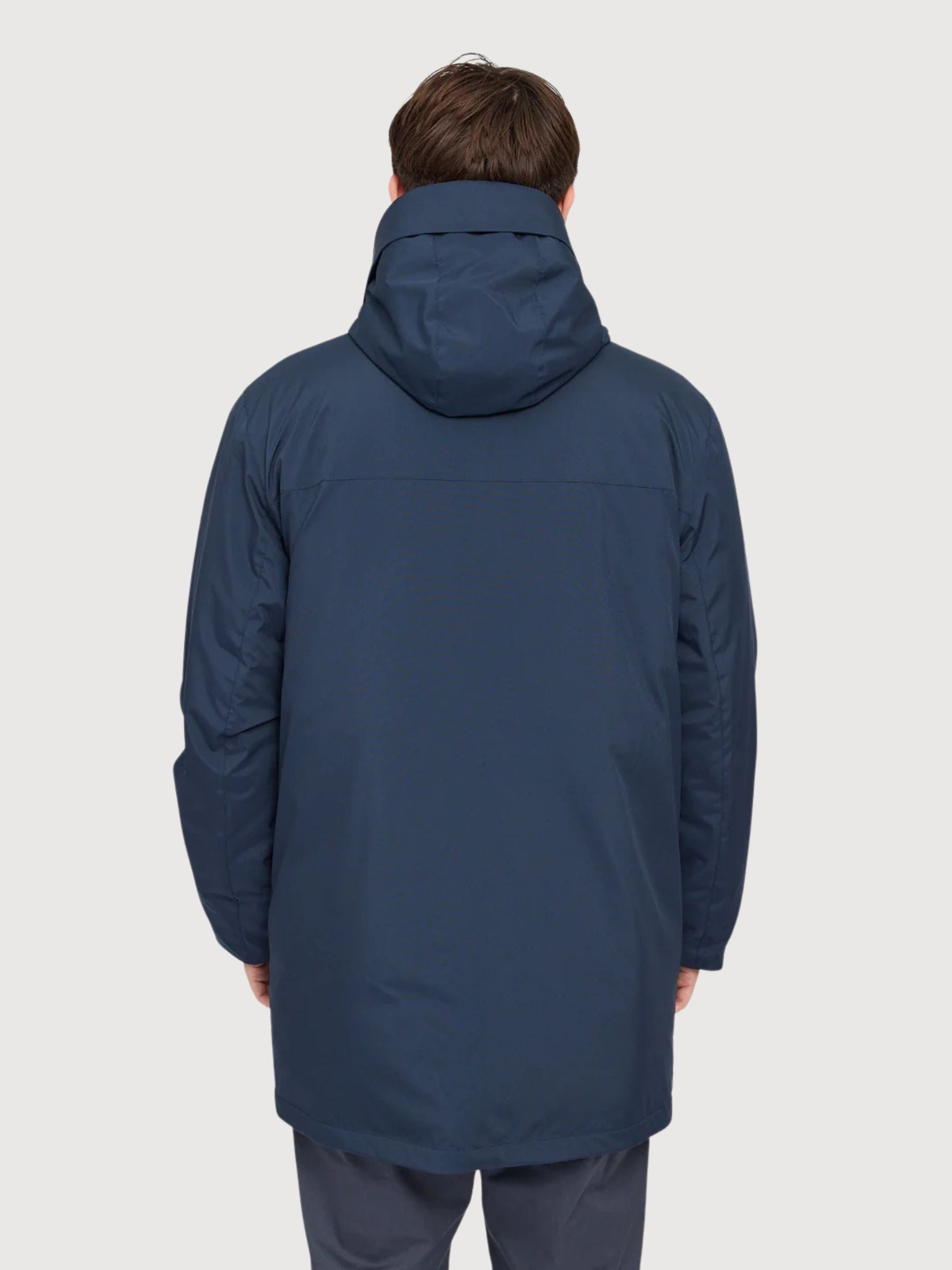 Parka imbottito blu scuro uomo | Mazine