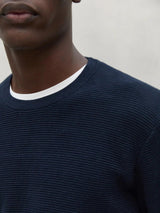Sweater Otto Navy in Organic Cotton | Ecoalf