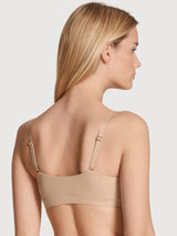 Natural Skin Bustier Rose Teintm | CALIDA