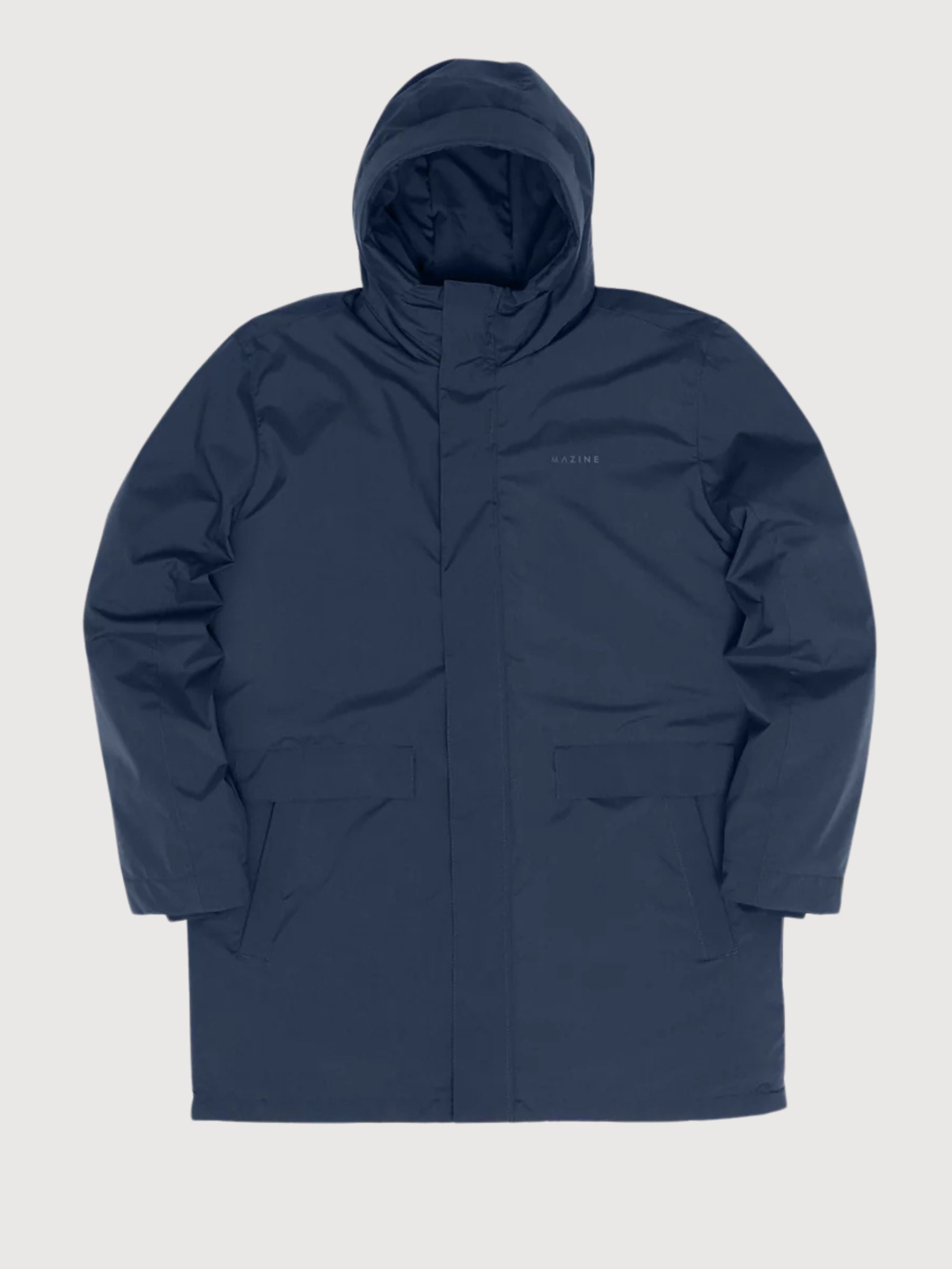 Parka imbottito blu scuro uomo | Mazine