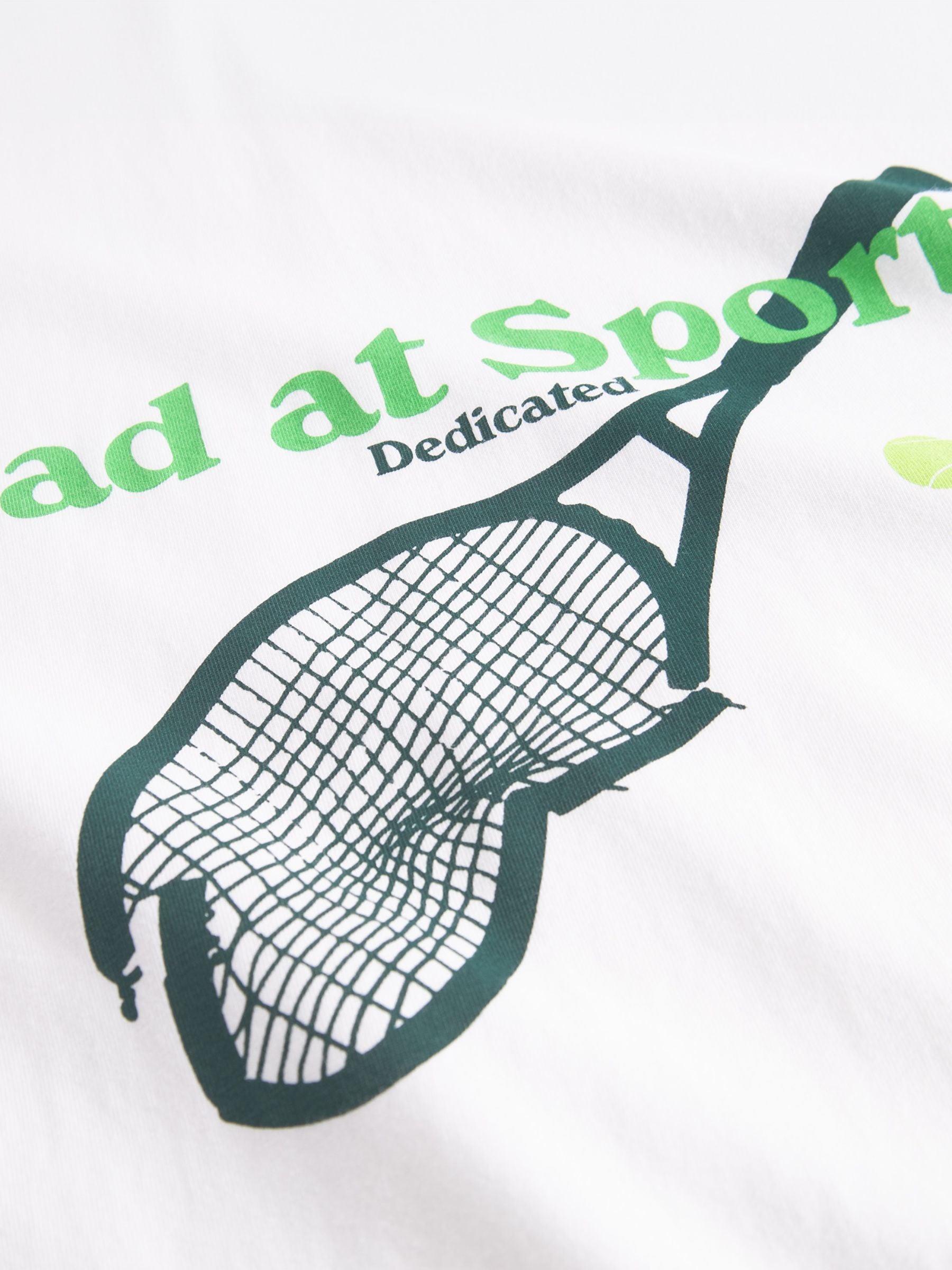 T-shirt Stockholm Bad At Sports White | Dedicated