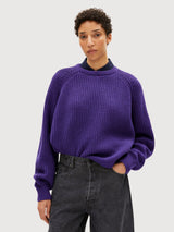 Pullover Kaagi Purple Woman | Armedangels