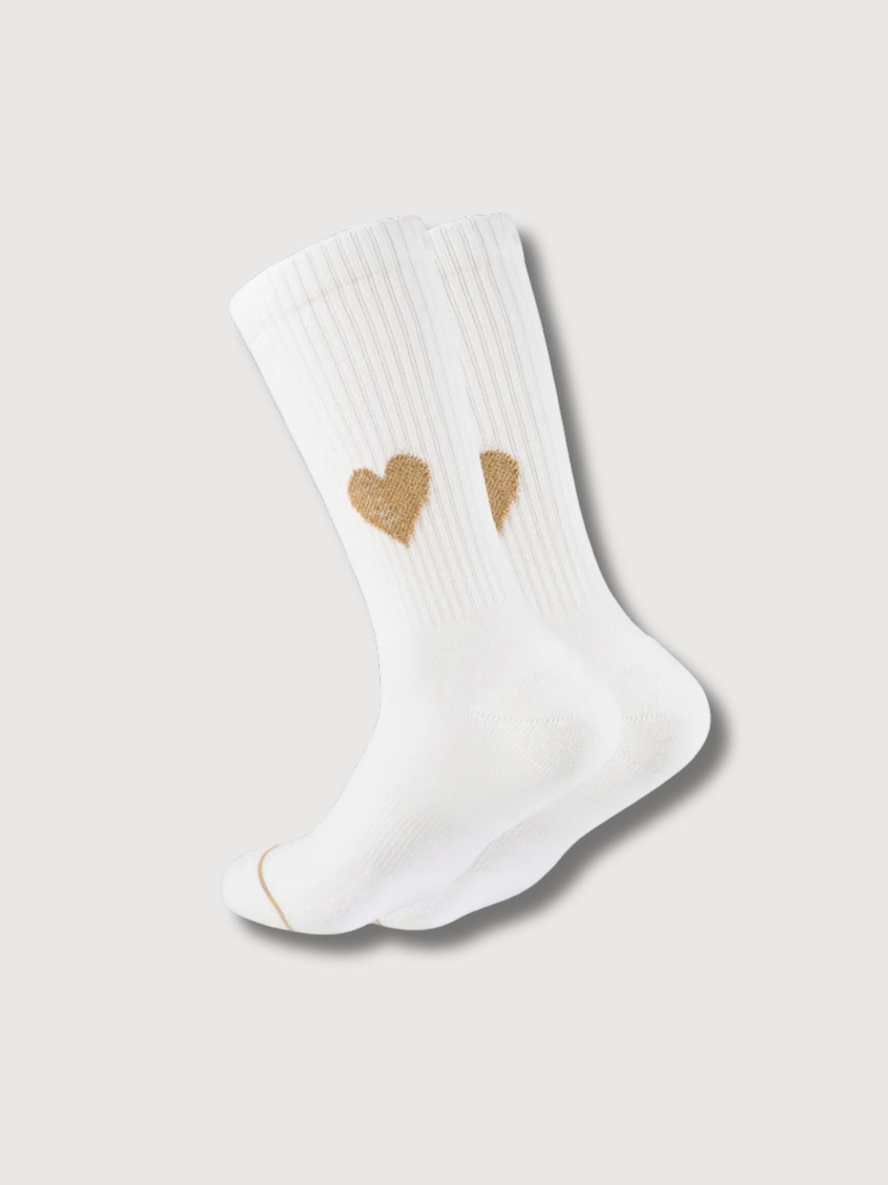 Icons Love Socks Glitter Love Gold | Ooley