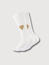 Icons Love Socks Glitter Love Gold | Ooley