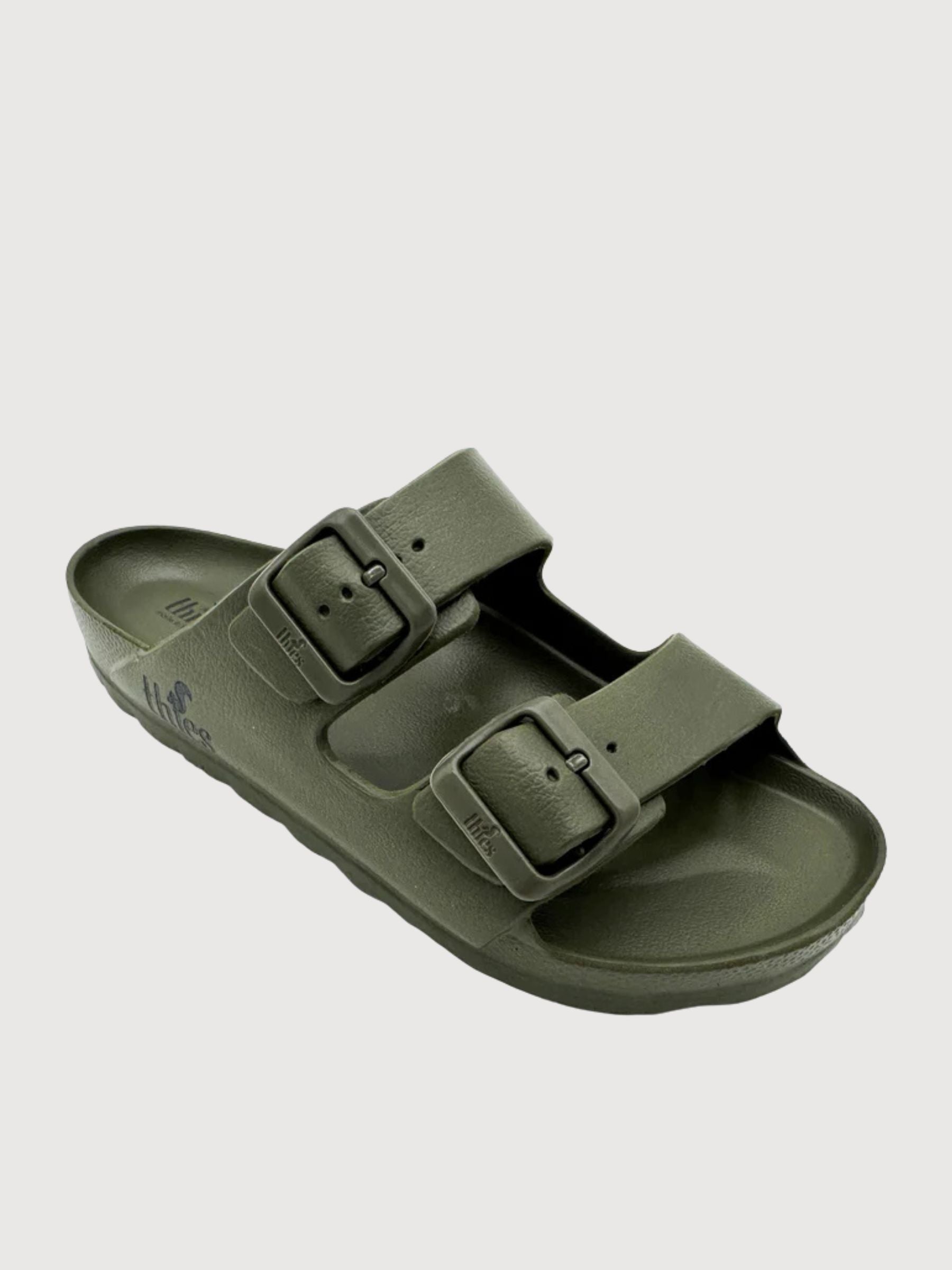 Sandal Ecofoam Vegan Olive Man | Thies