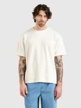 T-shirt Danviken Waffle Off-White Man | Dedicated