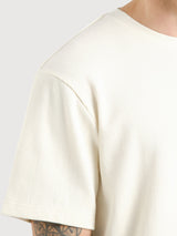 T-shirt Danviken Waffle Off-White Man | Dedicated