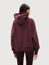 Hoodie Francisaraa Dark Purple Woman | Armedangels