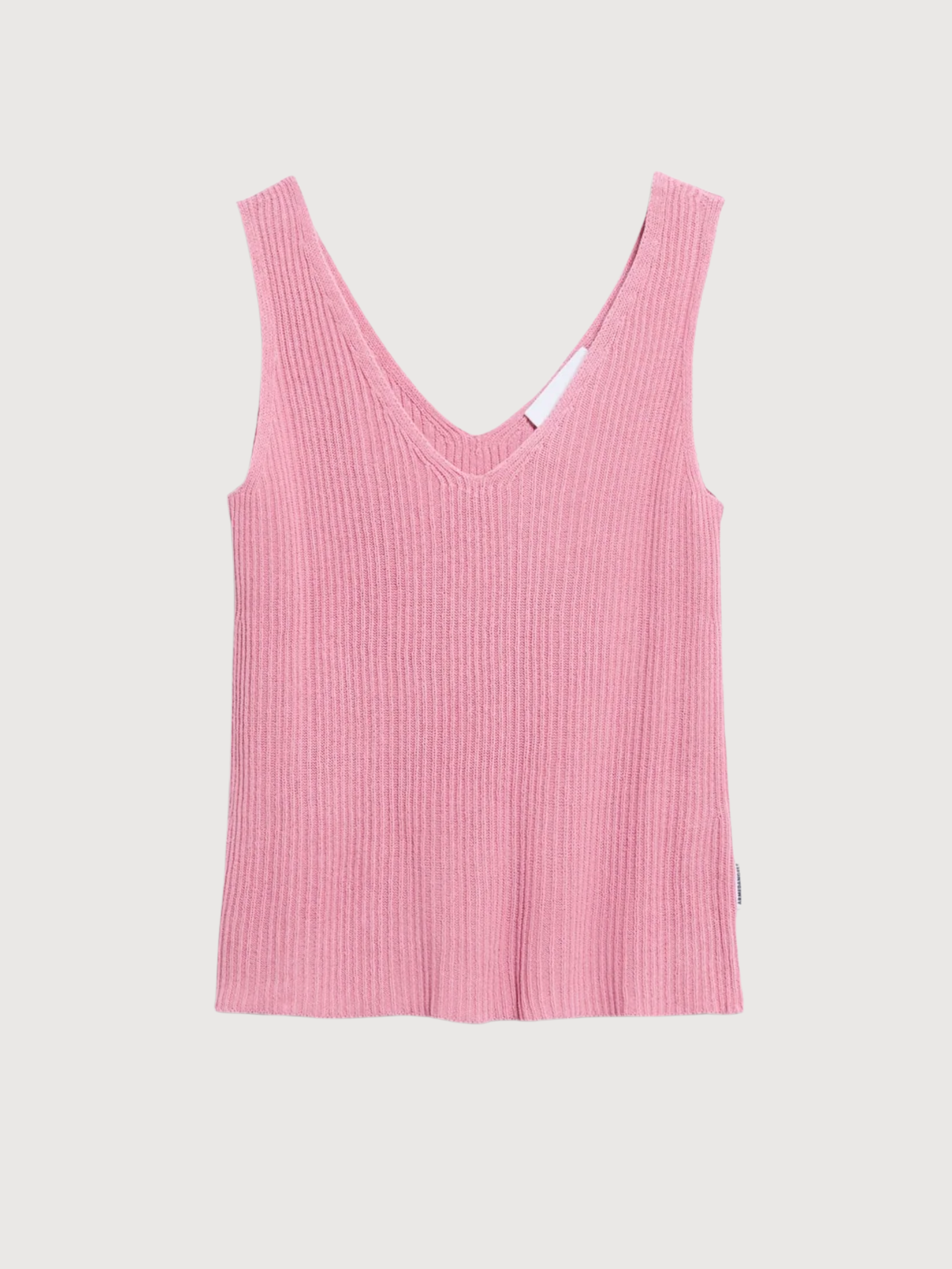 Top Knit Linen Blend Washed Berry | Armedangels