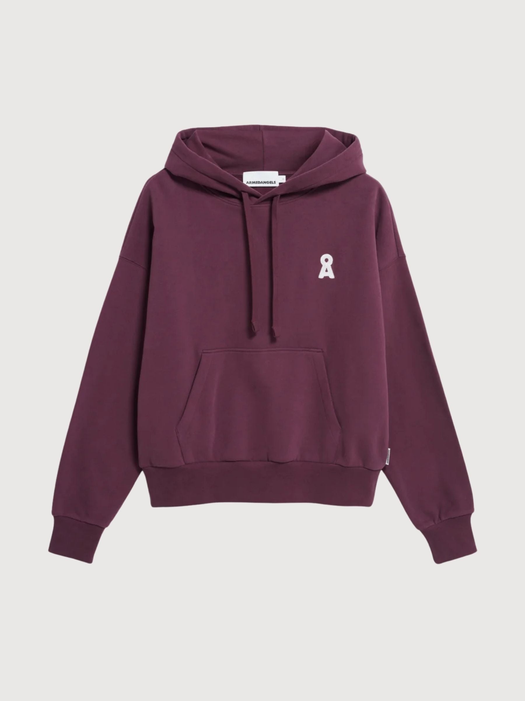 Felpa con cappuccio Francisaraa viola scuro da donna | Armedangels