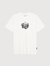 T-shirt Stockholm Analog Camera White | Dedicated