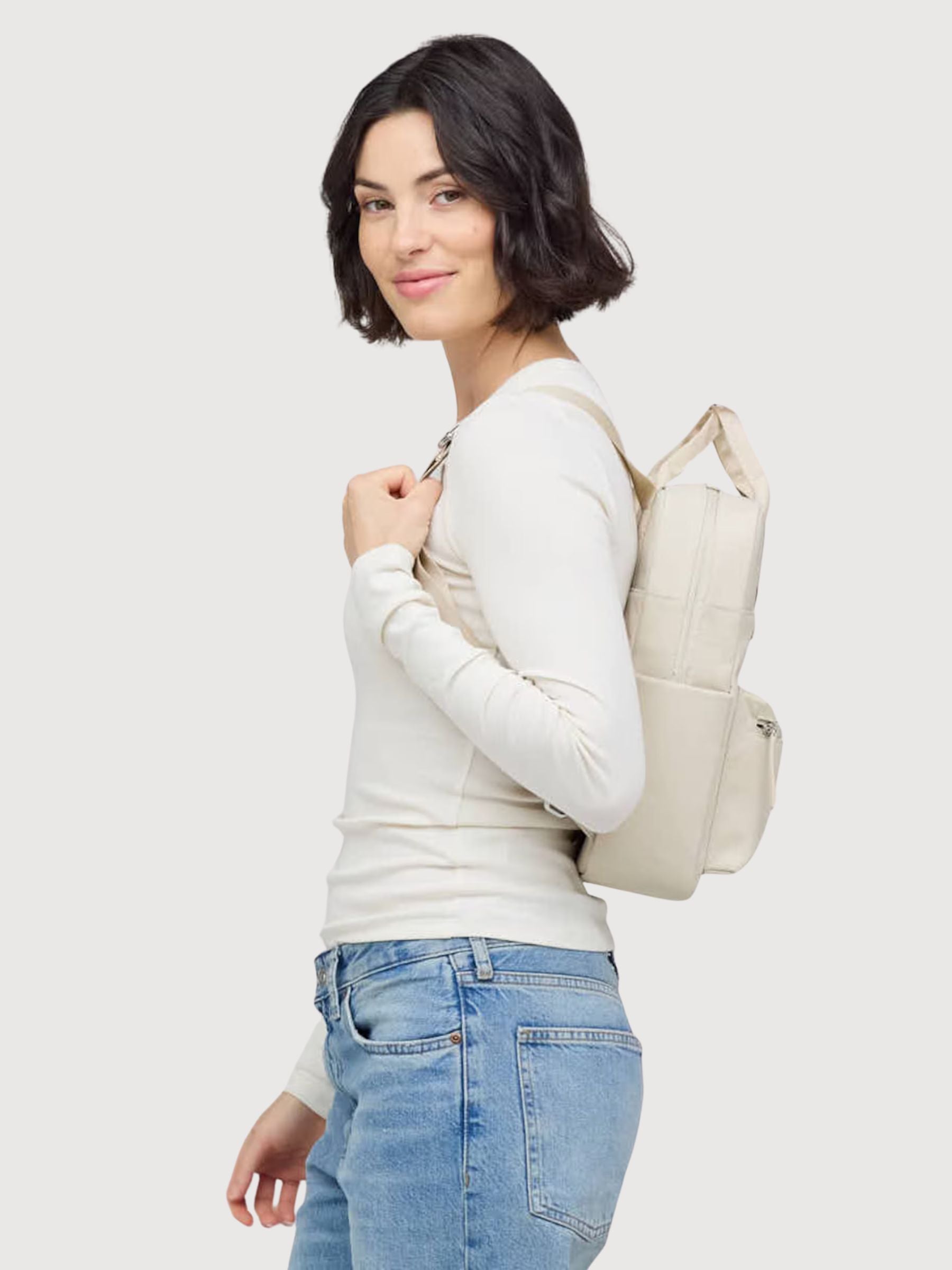 Rucksack Bergen Klein Beige | Kapten & Son