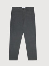 Chuck Regular Flanell Chino Grau Herren Hosen | Knowledge Cotton Apparel