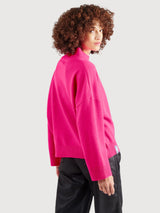 KN-Basic Pink Woman Pullover | Derbe