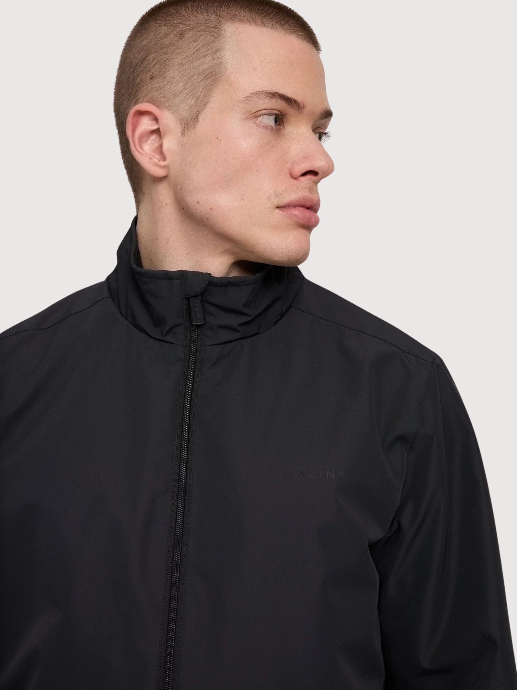 Light Blouson Man Black | MAZINE