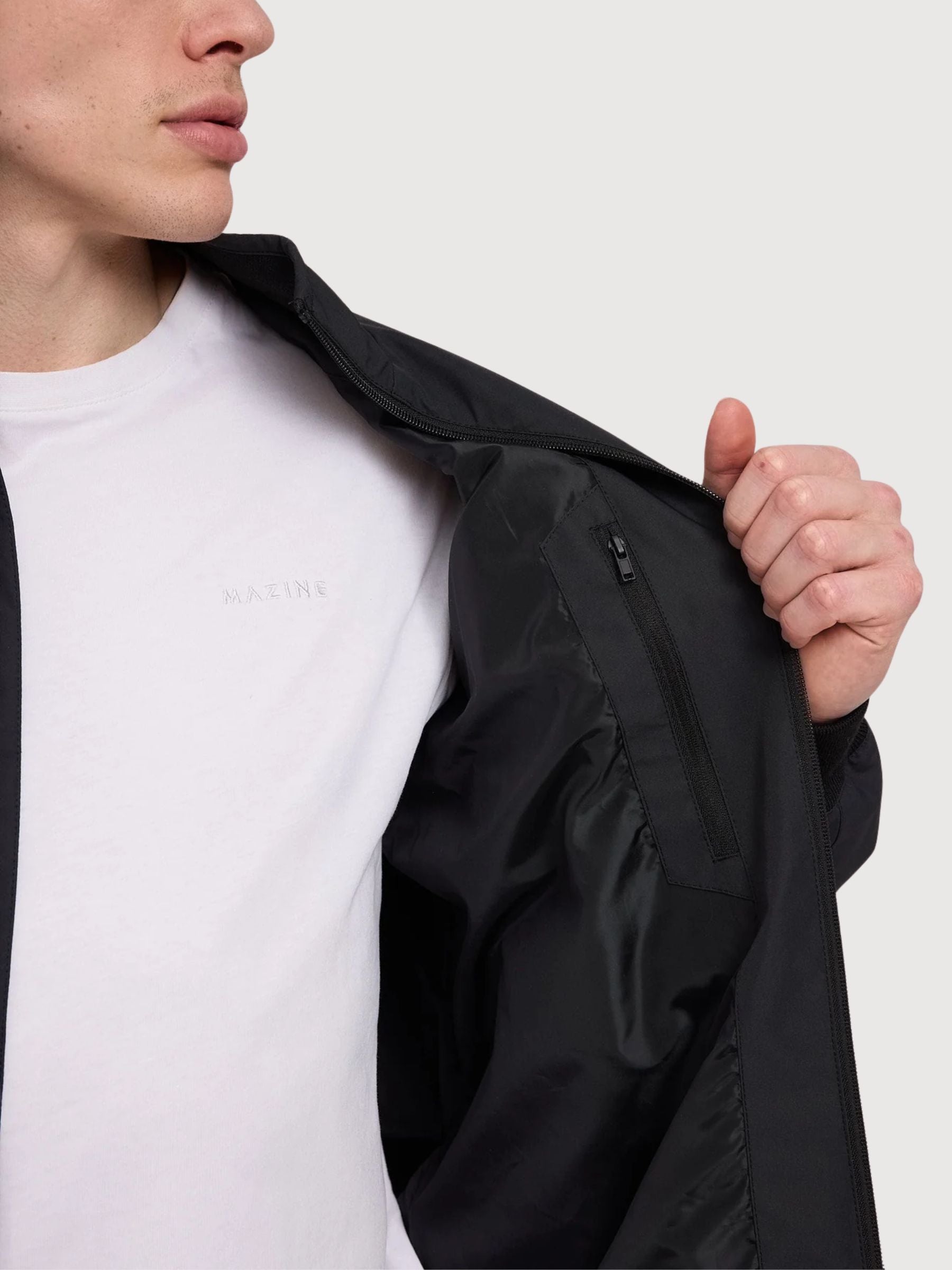 Light Blouson Man Black | MAZINE