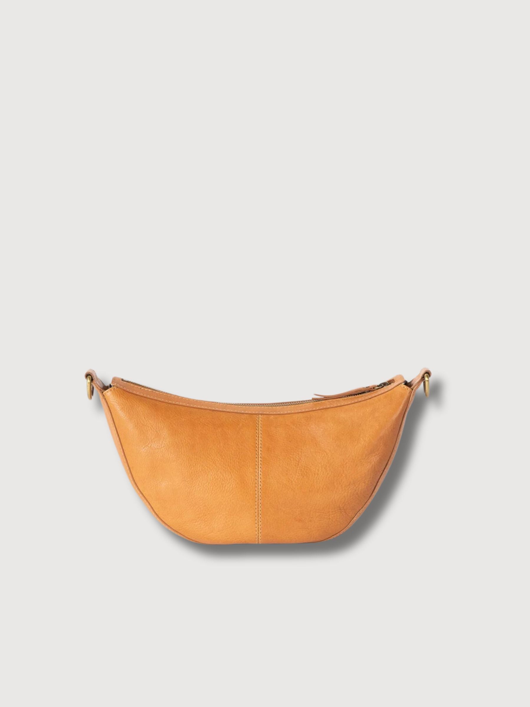 Crossbody Bag Leo Soft Leder Cognac | O My Bag