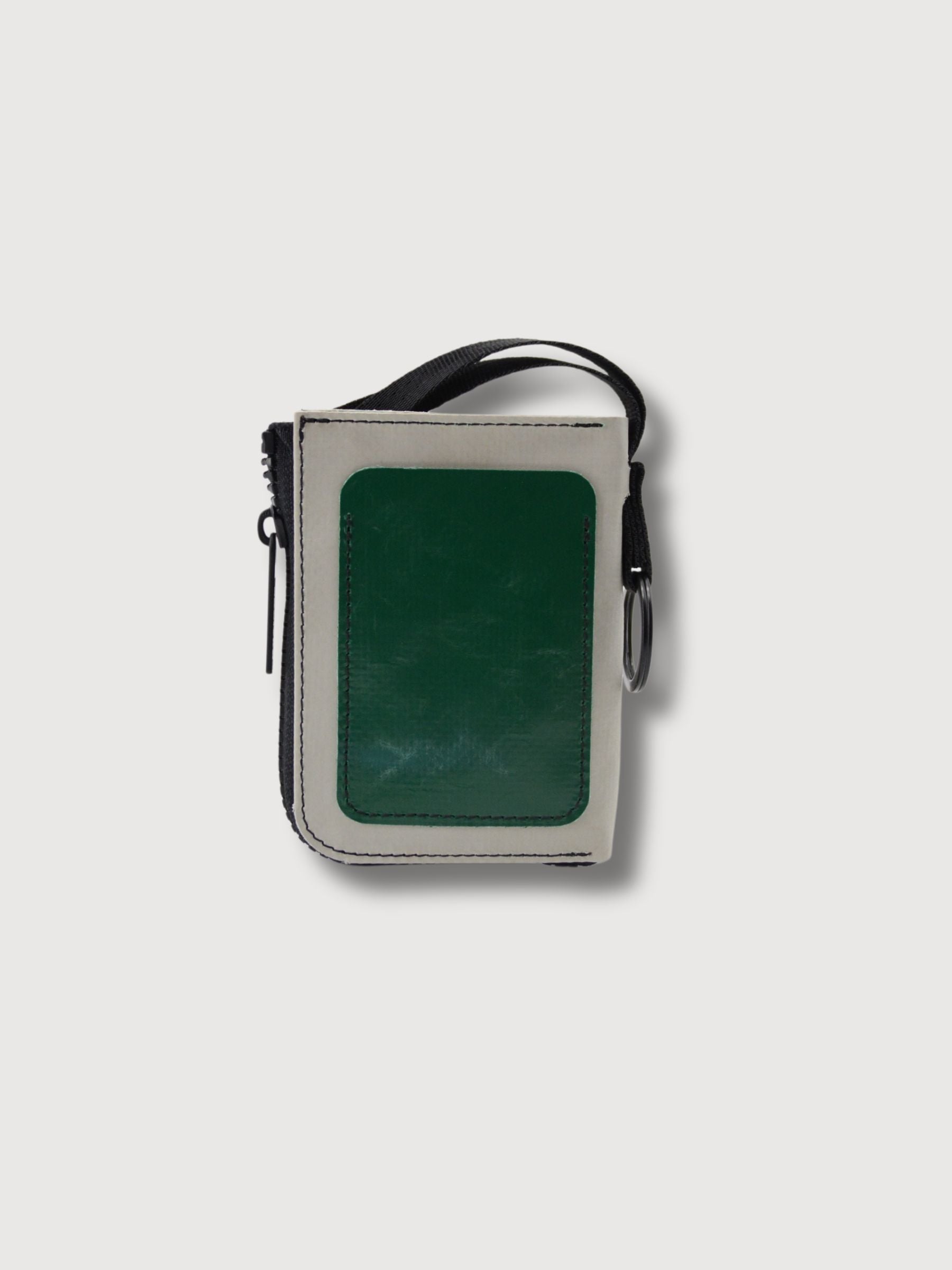 Wallet F255 Parker Grey/Green In Used Truck Tarps | Freitag